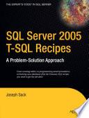 SQL Server 2005 T-SQL Recipes