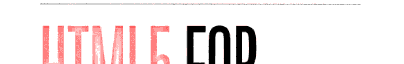 HTML5 for Web Designers